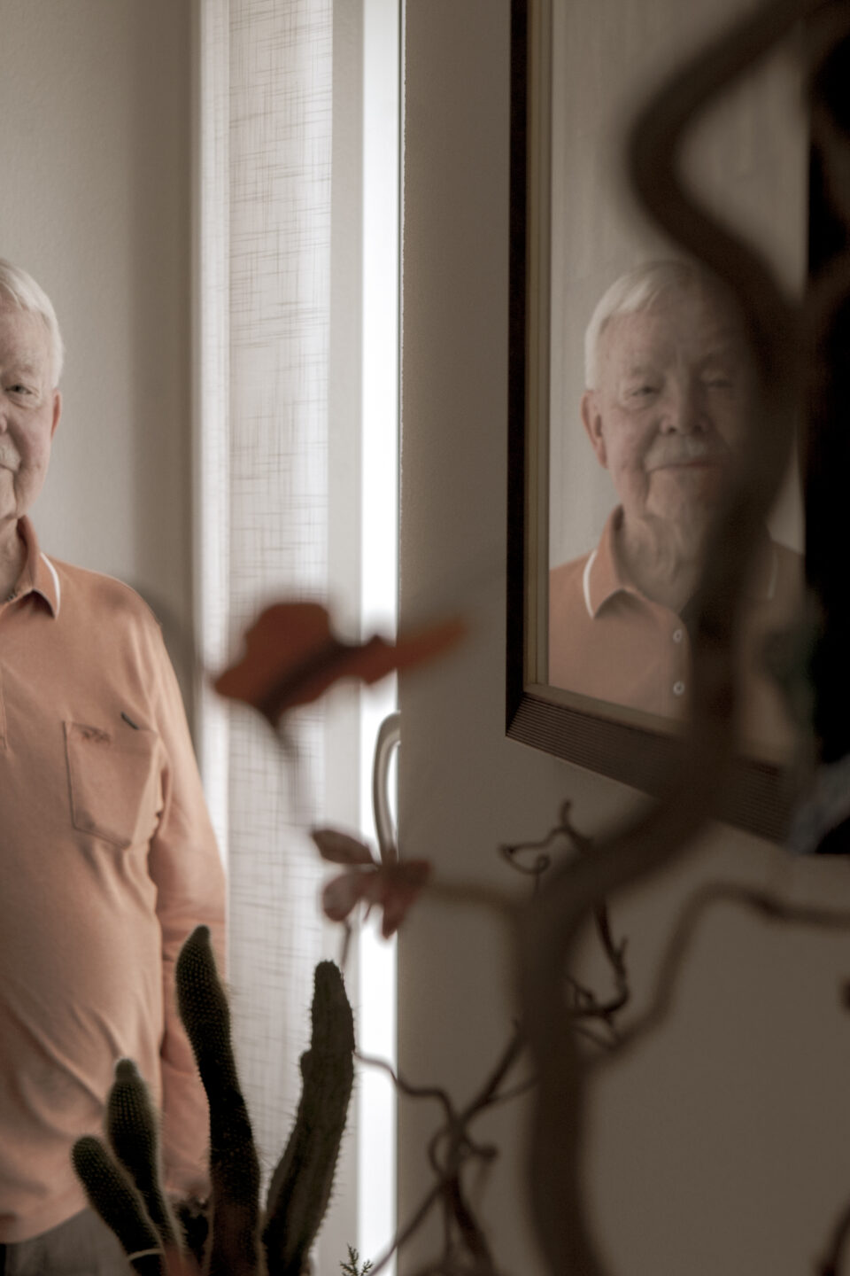 Portrait älterer Mann